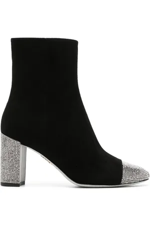 RENE CAOVILLA Bonnie 85mm suede boots