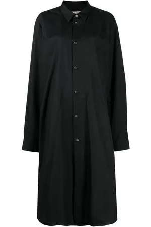 Comme des Garçons Oversized cotton shirt dress