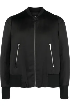 SAPIO Satin-finish bomber jacket