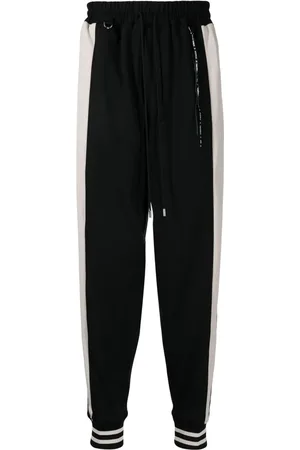 MASTERMIND Stripe-detail track pants