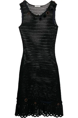 Prada Crochet knit dress