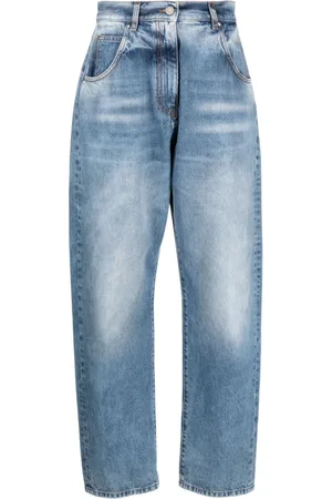 Msgm High-waisted straight-leg jeans