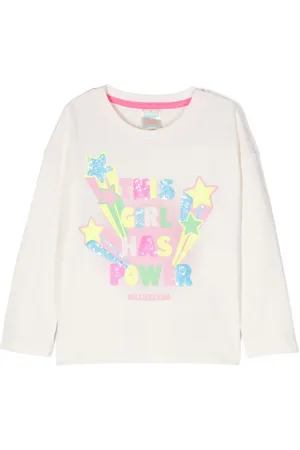 Billieblush Graphic-print cotton T-shirt