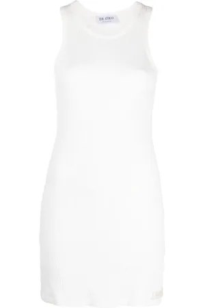 The Attico Ribbed cotton tank top