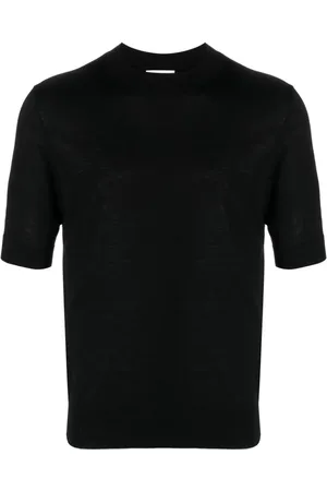 BALLANTYNE Fine-knit wool T-shirt