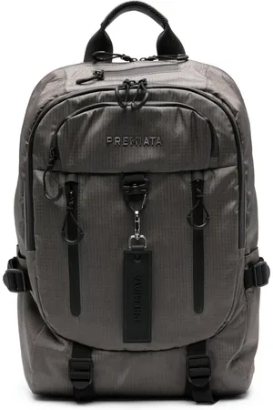 Premiata Venture logo-plauqe backpack
