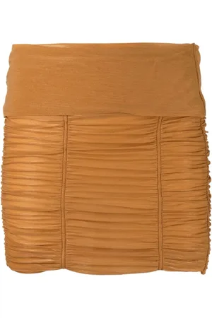 KNWLS Ocilia ruched miniskirt