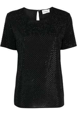 P.A.R.O.S.H. Rhinestone-embellished T-shirt