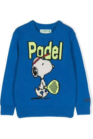 MC2 SAINT BARTH Snoopy Padel intarsia-knit jumper
