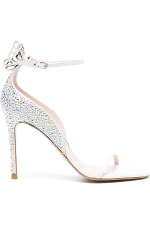 SOPHIA WEBSTER Mariposa 100mm crystal-embellished sandals
