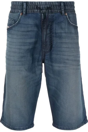 Diesel D-Krooley drawstring-waist denim shorts