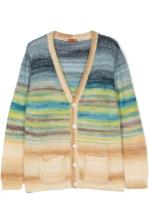 Missoni Intarsia-knit striped jumper
