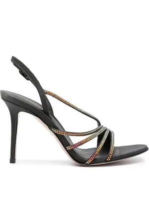 LE SILLA Scarlet 95mm rhinestone-embellished sandals