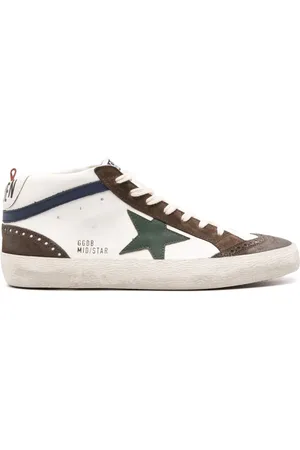 Golden Goose Mid-Star leather sneakers