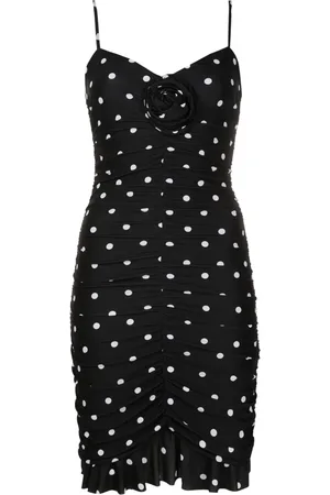 AMIR SLAMA Polka-dot pattern minidress
