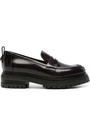 Sergio Rossi Joan leather loafers