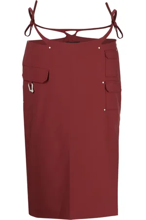 HELIOT EMIL Cut-out detailing midi skirt