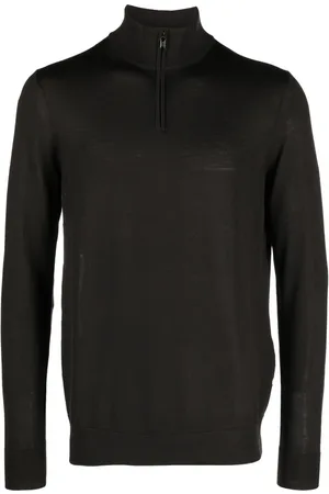 Emporio Armani High-neck virgin wool jumper