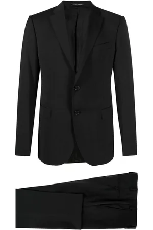 Emporio Armani Single-breasted virgin wool suit