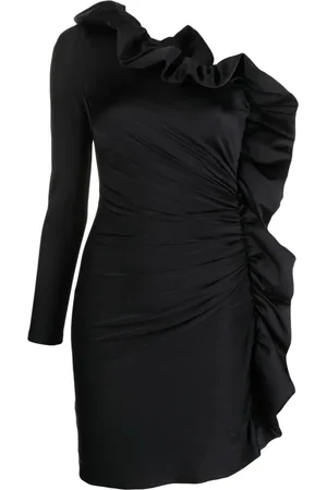 P.A.R.O.S.H. Ruffled one-shoulder dress