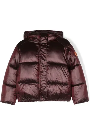 save the duck Logo-patch padded-design jacket