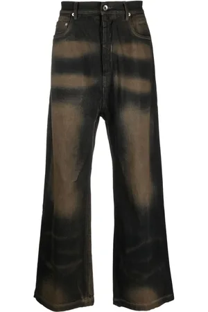 Rick Owens Luxor Geth mid-rise wide-leg jeans