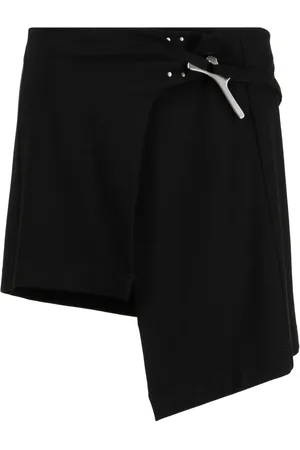 HELIOT EMIL Asymmetric wrap miniskirt