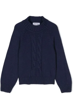 Dondup Crew-neck cable-knit jumper