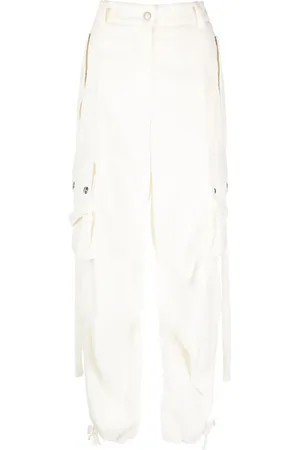 Msgm Wide-leg cargo trousers