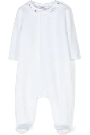 Tartine Et Chocolat Bib-collar striped pajamas