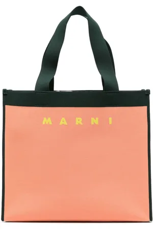 Marni Logo-jacquard tote bag