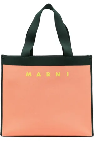 Marni Logo-jacquard tote bag