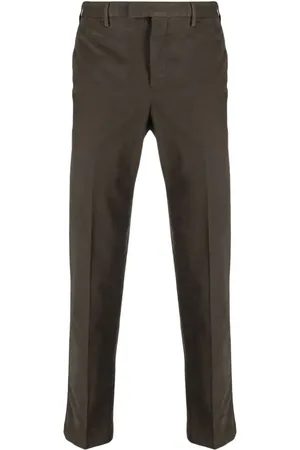 PT Torino Straight-leg modal-blend trousers