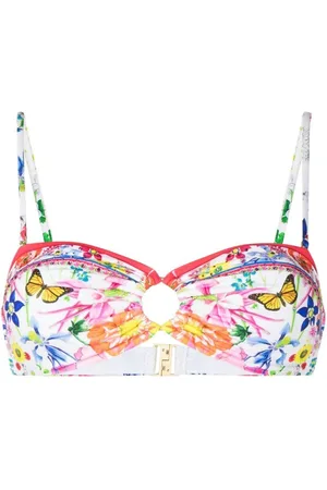 Camilla Bandeau with ring front bikini top
