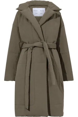 Proenza Schouler Padded wrap coat