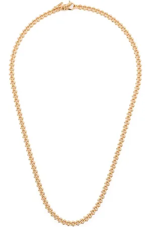 EMANUELE BICOCCHI Knot-detail -plated chain necklace