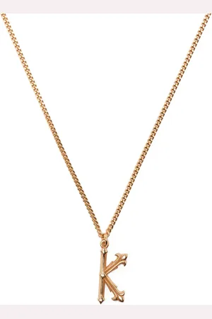 EMANUELE BICOCCHI K letter pendant necklace