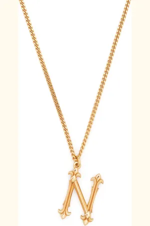EMANUELE BICOCCHI Alphabet Pendant N sterling silver necklace