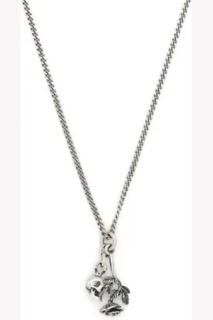 EMANUELE BICOCCHI Rose pendant necklace
