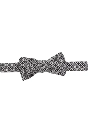 Lanvin Patterned-jacquard silk bow