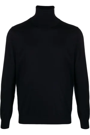 LANEUS Roll-neck fine-knit jumper