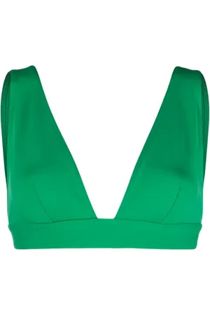 ERES Chrome triangle bikini top
