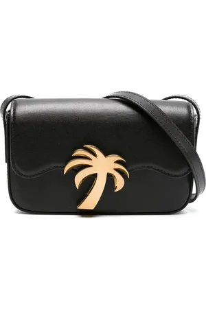 Palm Angels Palm Beach leather crossbody bag