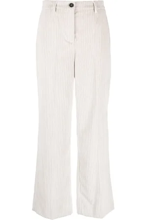 LORENA ANTONIAZZI Straight-leg corduroy trousers