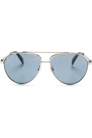 Chopard Logo-plaque pilot-frame sunglasses