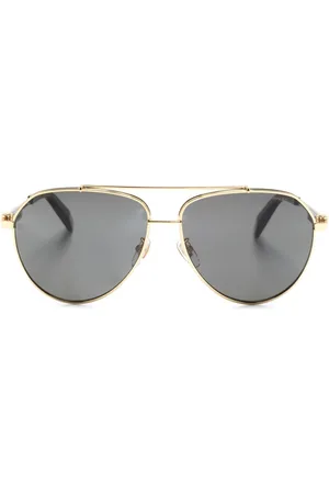 Chopard Logo-plaque pilot-frame sunglasses