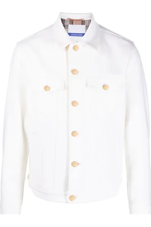 Jacob Cohen Logo-patch button-up jacket