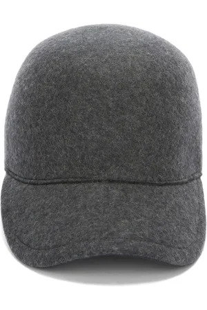 Jil Sander Embroidered-logo wool felt cap