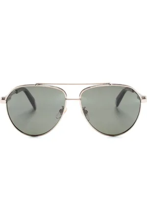 Chopard Logo-plaque pilot-frame sunglasses