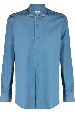 MAZZARELLI Button-up cotton shirt